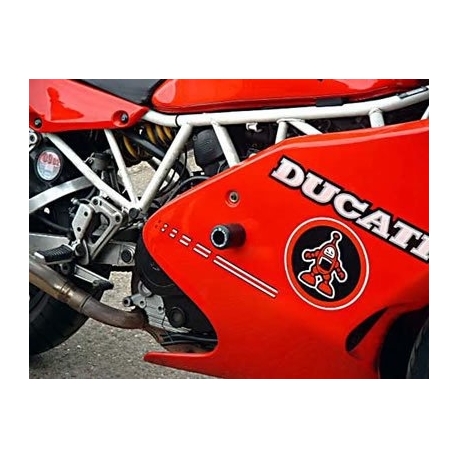 CRASHPADY CLASSIC RG RACING DUCATI 750SS (EARLY 90S) BLACK