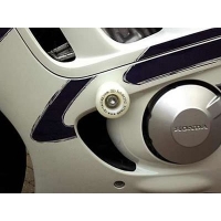 CRASHPADY CLASSIC RG RACING YAMAHA YZF-R6 LOWERS 03- 05 (SWINGARM PIVOT) WHITE